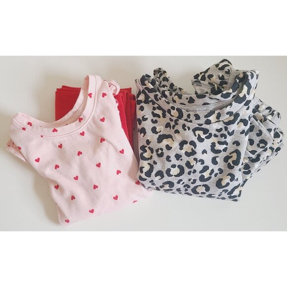 The Children's Place Toddler Girls 3T Heart & Leopard Print 2-Piece Sets - Picture 1 of 13